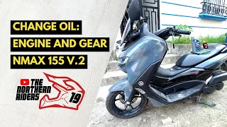Yamaha NMAX V2 Change Oil |  Engine and Gear Oil | Trip Meter Reset | The Northern Riders