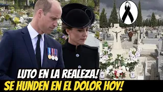 LUTO EN LA REALEZA! TRISTE MOTIVO POR El Que PRÍNCIPE WILLIAM Y KATE MIDDLETON SE HUNDEN En EL DOLOR