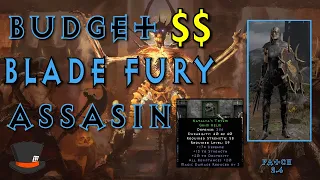 Budget Blade Fury Assassin - Clears Hell Content With Ease - Diablo 2 Resurrected