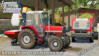 Storing hay in loft & spreading lime | Slovenian Countryside | Farming Simulator 2019 | Episode 7