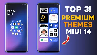 Top 3 Premium Themes For MIUI 14 | 2023 December End Best Premium Themes in Xiaomi Redmi Poco Device