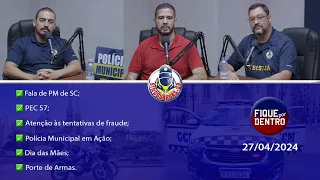 FIQUE POR DENTRO | SINDGUARDAS-SP | PROGRAMA 274 (27/04/2024)