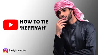 How To Tie Keffiyah | Shemagh | Headscarf In Right Way | Tutorial #1