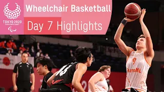 Wheelchair Basketball Highlights | Day 7 | Tokyo 2020 Paralympic Games
