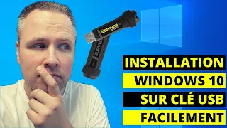 INSTALLER WINDOWS 10 AVEC UNE CLÉ USB FACILEMENT (TUTO 2020)