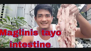 TEKNIK PARA MAWALA ANG AMOY ISAW OR INTESTINE NG BABOY PANO LINISIN??