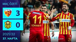 ÖZET: Yukatel Kayserispor 3-0 Yeni Malatyaspor | 37. Hafta - 2021/22