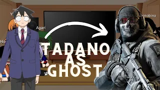 Komi can't communicate react to Tadano as ghost (Part 1) | Thank you @ZoruaCote