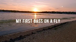 Saltwater Fly Fishing UK | Fly Fishing For Sea Bass | My First Bass On A Fly