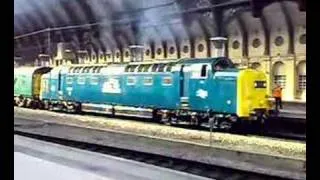 Deltic 22 leaving York