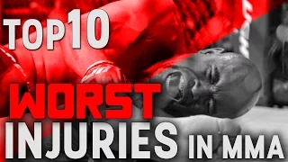 TOP 10 Worst Injuries in MMA