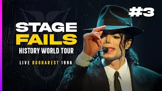 Michael Jackson - STAGE FAILS #3 - Live In Bucharest 1996 - HIStory World Tour