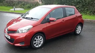 2013 Toyota Yaris 1.33 Dual VVT-i TR Hatchback 5dr Petrol Manual Walk Around