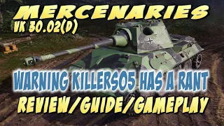 World of Tanks Console: VK 30.02 (D)  tier VII Medium Tank Review/Guide