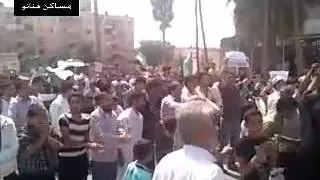 حلب: جمعة الوفاء لطرابلس الشام في مساكن هنانو 31-8-2012 ج3