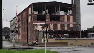 Storm damage from Sept. 5, 2017 storms, in York County, Pennsylvania