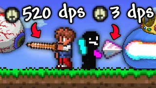 Terraria Race, But All Weapons Do Random Damage (w/ Adrian, Mars, and Therm)