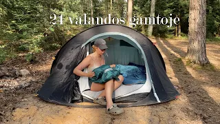 24 valandos gamtoje | VLOG 3