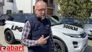 Wyjątkowy Range Rover Evoque Turbo oszczędza po montażu instalacji gazowej KME w Abart Auto & Gaz