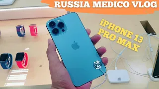 MBBS STUDENT IN RUSSIA DAILY VLOG | iphone 13 pro max in Russia |Gadgets for MBBS student in Russia