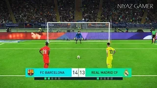 El Clasico | FC BARCELONA vs REAL MADRID | Penalty Shootout | PES 2018 Gameplay PC