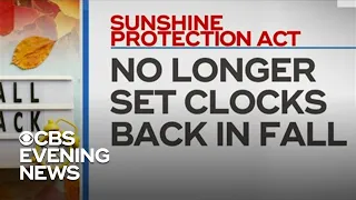 Senate approves permanent Daylight Saving Time