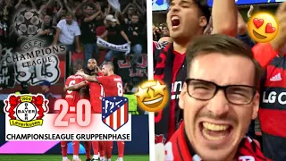 Bayer Leverkusen vs. Atlético Madrid - Mein erstes CL Spiel⭐️ I STADIONVLOG I Dechent7