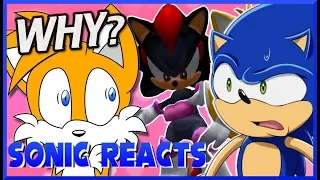 PLEASE COVER YOUR EYES Sonic Reacts WHAT AM I WEARING Rouge Outfit Mod Tails Plays Sonic Adventure 2