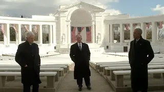 Former Presidents Clinton, Bush, Obama offer RARE and POWERFUL joint inaugural message