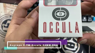 Augvape X TM Occula 24MM RDA [UNBOXING]