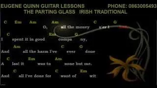 THE PARTING GLASS IRISH TRADITIONAL