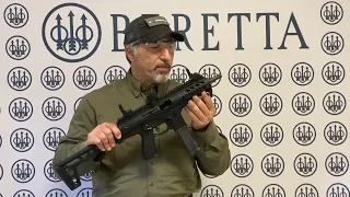 Beretta PMXs, the heir to the PM12 submachine gun in a semi-automatic version