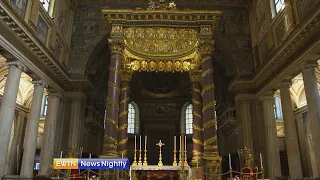Holy Crib inside Rome's major basilica - EWTN News Nightly