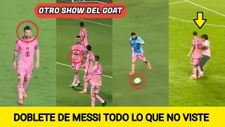 MESSI VS NASHVILLE LO QUE NO VISTE - DOBLETE Y ASISTENCIA