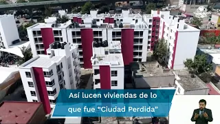 De "Ciudad Perdida" a "Ciudad del Bienestar"; así lucen las nuevas viviendas en Tacubaya