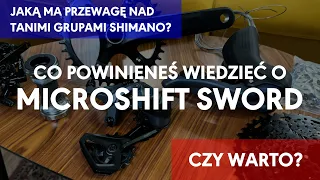 MICROSHIFT SWORD | Co powinieneś wiedzieć o nowej gravelowej grupie. W czym jest lepsza od Shimano?