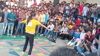 College girls Dance | Utkarsh 2k19 annual fest | Street Dancer | BBD college Lucknow #7 🔥