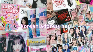 K - addy haul ☆ Signed Albums, Lucalab, Photocards