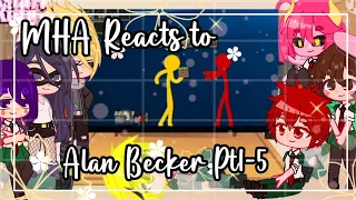 ᪥Mha Reacts to Animation vs Minecraft Pt 1-5||Gachaclub||Bnha/Mha||Alan Becker᪥