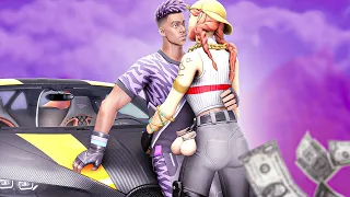 Fortnite Roleplay The crazy thirsty GOLDDIGGER!!