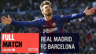 ELCLÁSICO Real Madrid vs FC Barcelona (0-3) 2017/2018 FULL MATCH