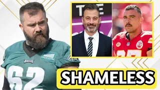 Jason Kelce Hits Back At Jimmy Kimmel  After Horrible Joke On Travis Kelce As A Broke BF Of Taylor