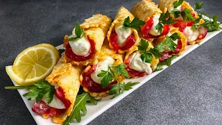 МЕГА ЗАКУСКА НА ПРАЗДНИЧНЫЙ СТОЛ! БЫСТРО, ПРОСТО И ОЧЕНЬ ВКУСНО!