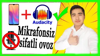 TELİFON ORQALİ SİFATLİ OVOZ YOZİSH (Audacity Haqida Malumot)