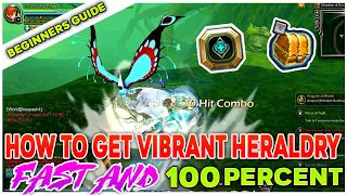 How To Get Vibrant Heraldry Fast 100 Percent  For Beginners New Players Guide Dragon Nest SEA