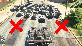 CyberPunk Tank Vs LSPD !!!!!!