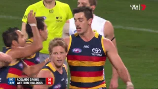 Round 16 AFL: Adelaide v Western Bulldogs Highlights