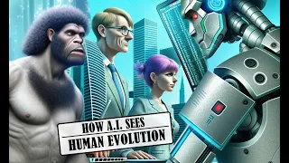 I Asked A.I. to Draw Human Evolution | AI Animation | Imagination - by A.I.