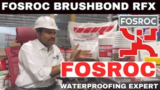 FOSROC Brushbond & Brushbond RFX Waterproofing | Fosroc Terrace Waterproofing  | S.V Projects