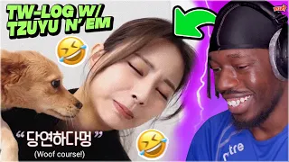 REACTING TO TWICE | TZUYU’s TW-LOG with SECRET FRIEND **super cute!!**